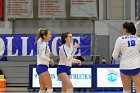 Volleyball vs Babson  Wheaton Women's Volleyball vs Babson College. - Photo by Keith Nordstrom : Wheaton, Volleyball, VB